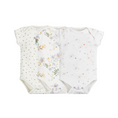 Load image into Gallery viewer, Onesies Girls Flutter Sleeves Modern Daisy Assorted 3 Pack
