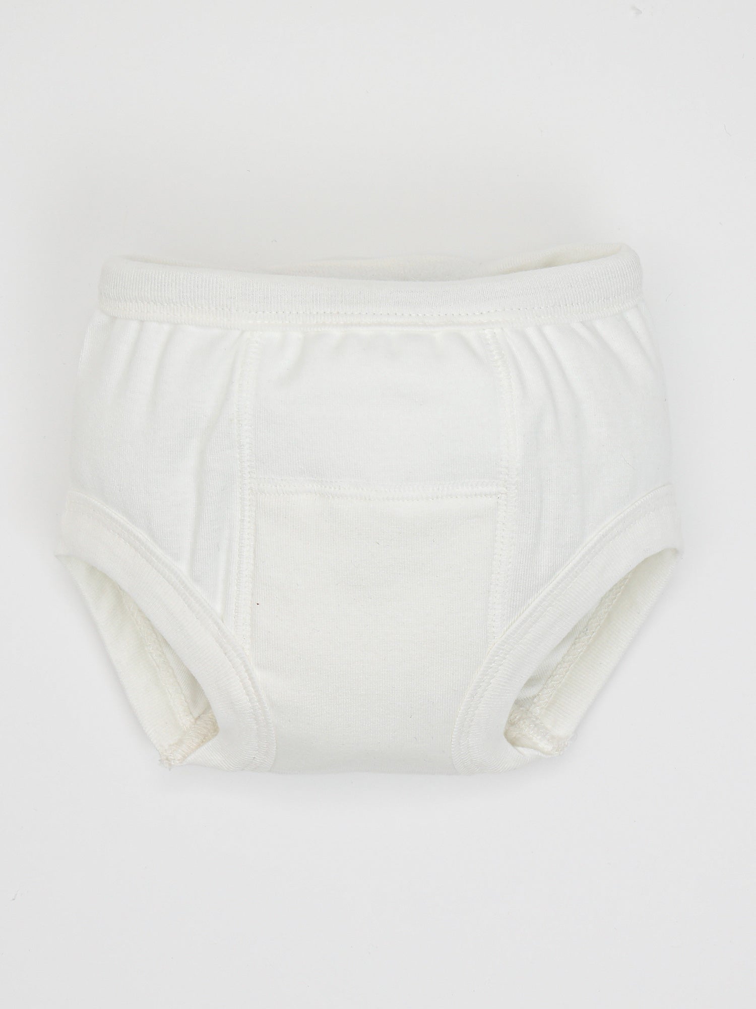 Organic White Training Pant Pack of 3