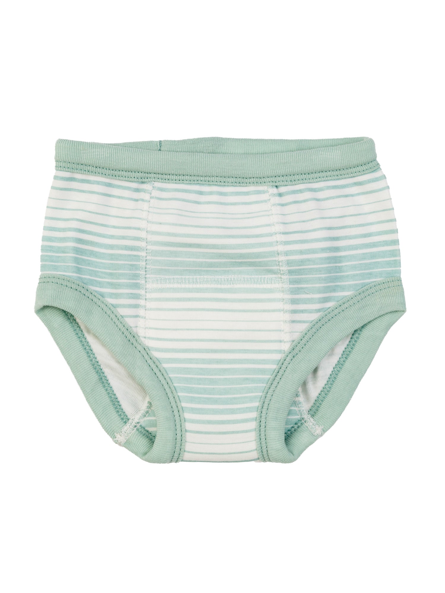 Cotton Baby Potty Training Underwear - Sea Green Stripe – Under
