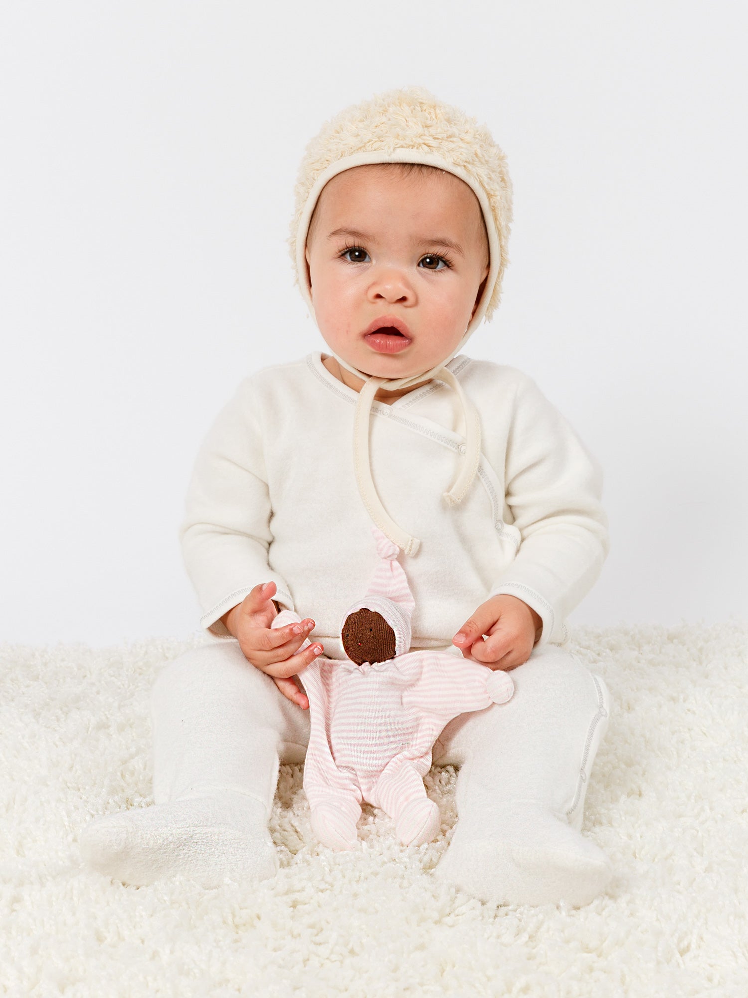 Baby Lovey Doll - Brown Skin