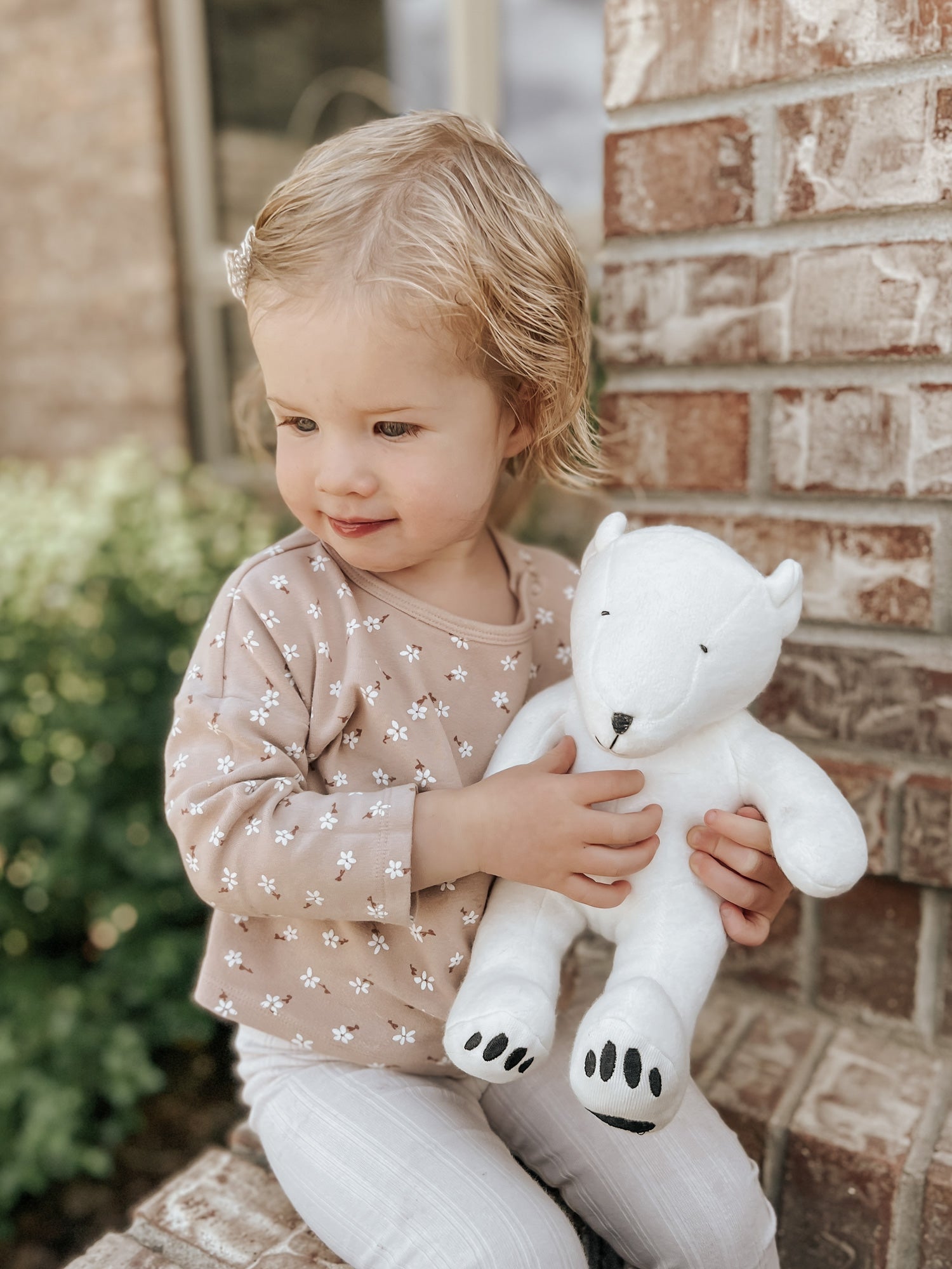Organic Polar Bear Stuffed Animal