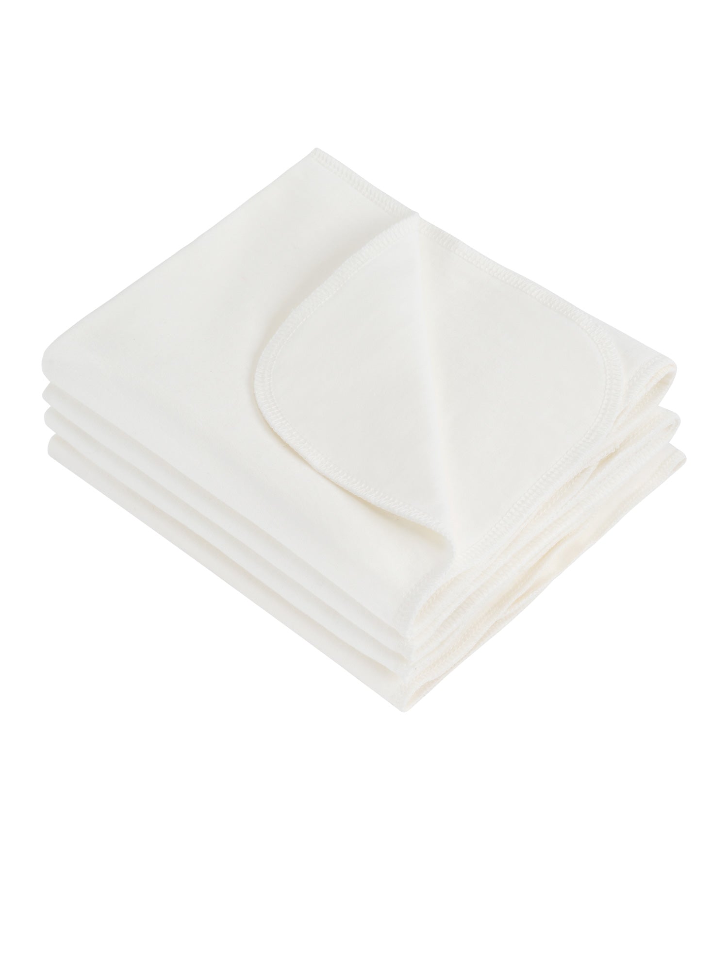 Pack of 4 Organic Baby Burp Cloths