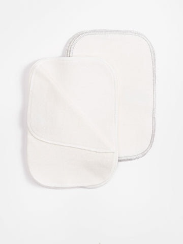 Swaddle Blanket - 2 Pack Pink Stripe + Organic White